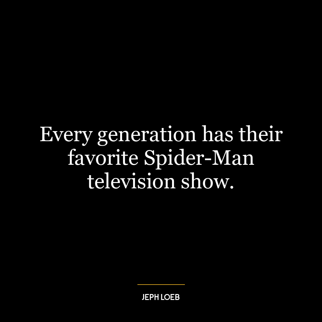 Every generation has their favorite Spider-Man television show.