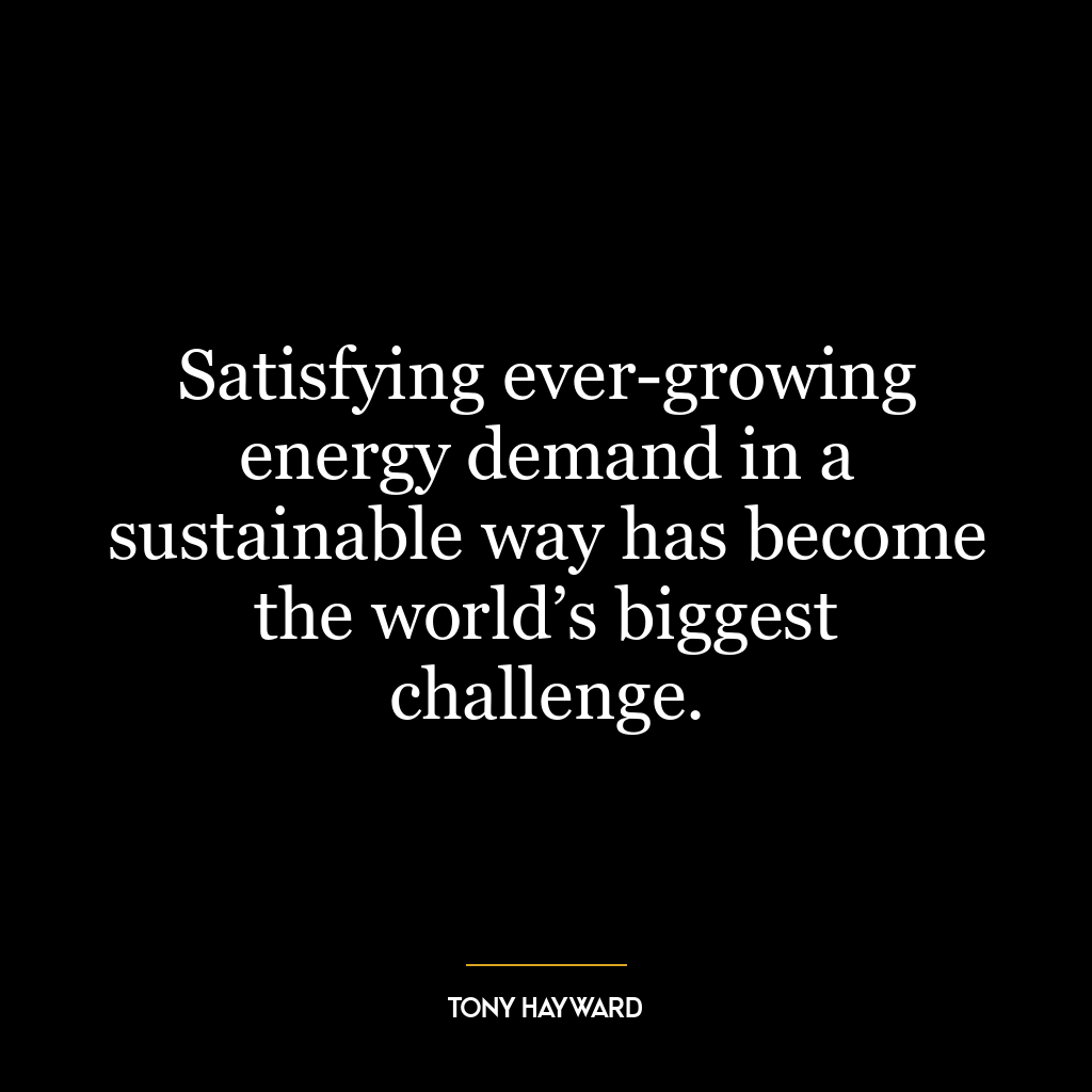 Satisfying ever-growing energy demand in a sustainable way has become the world’s biggest challenge.